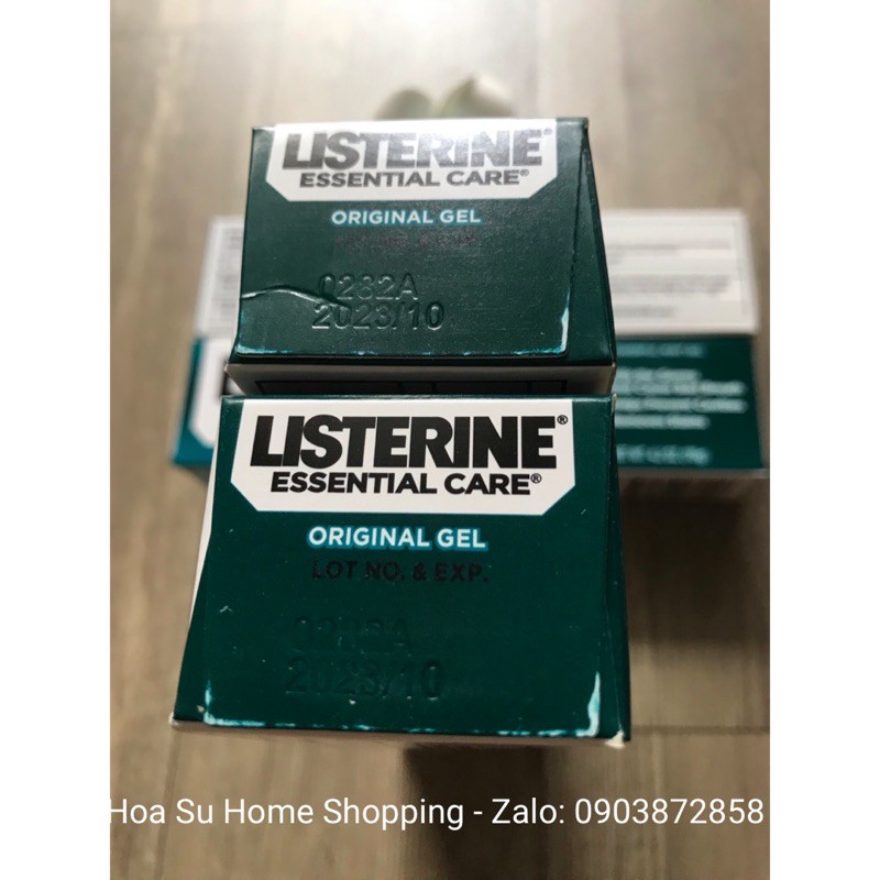 KEM ĐÁNH RĂNG LISTERINE ESSENTIAL CARE 119G MỸ [HSD: 10.2023]