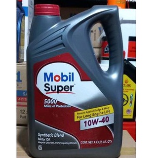 (HÀNG CHÍNH HÃNG) DẦU NHỚT MOBIL SUPER 5000 - TIÊU CHUẨN SP