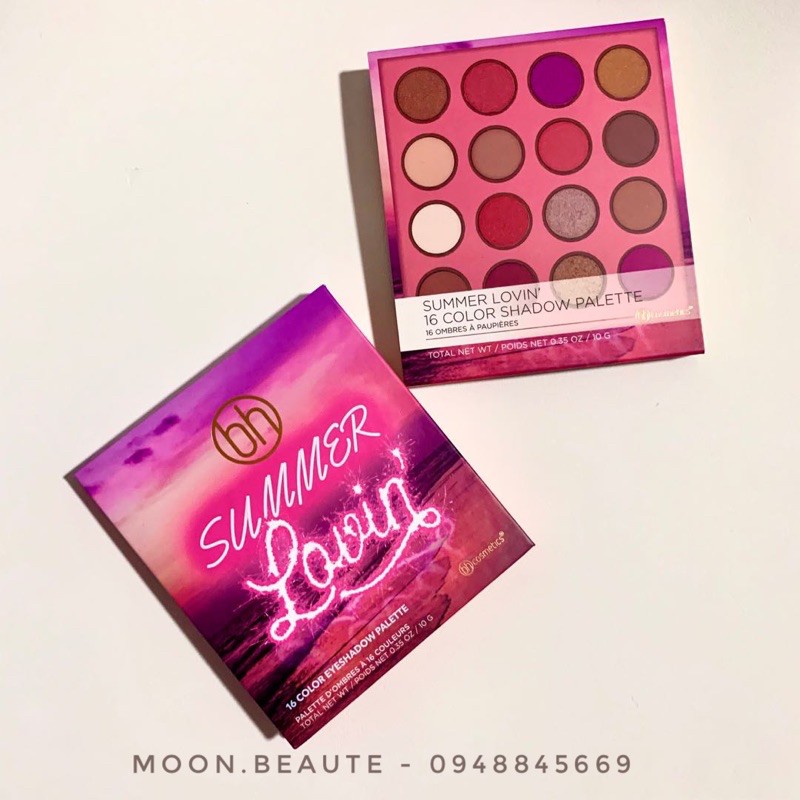 [BILL US ẢNH CUỐI] Bảng mắt Summer Lovin’ BH Cosmetics