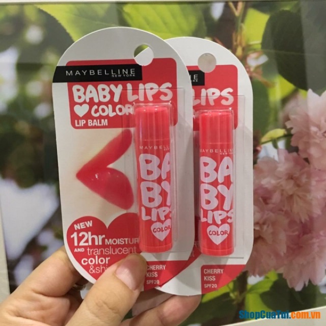 💄SON DƯỠNG ẨM CÓ MÀU baby lips maybeline siêu đẹp 🍒