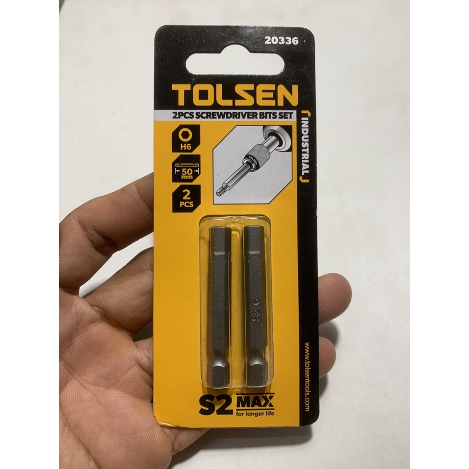 Mũi lục giác , lục giác sao thương hiệu Tolsen chính hãng dài 5cm