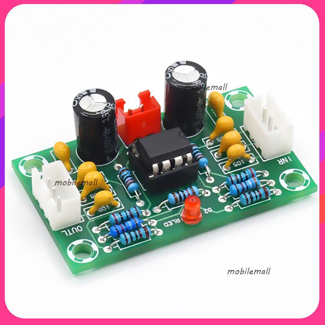 Mini Preamp Op Amp Module Amplifier Dual Channel NE5532 Preamplifier