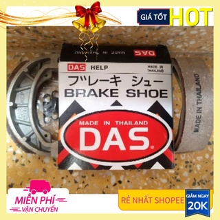 Má phanh Thái Dream Wave Future Blade Cub hiệu DAS chất lượng cực cao (bố thắng đùm Help Brake shoe for Honda )