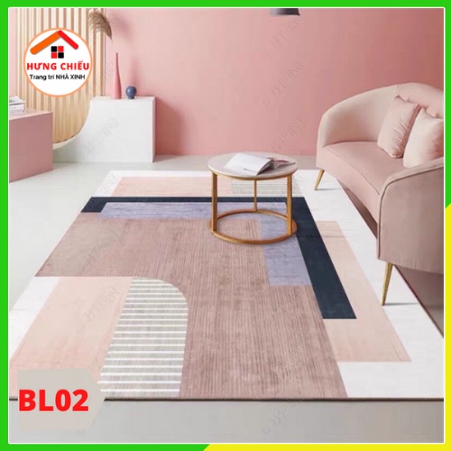 Thảm trải sàn phòng khách phòng ngủ bali nỉ lì mịn 5D thảm trải chân giường cỡ 1m2x1m6 , 1.4x2m size 1m6x2m3 và 2mx3m