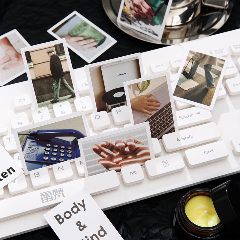 Set 40 sticker INFEEL.ME trang trí nhiều màu sắc