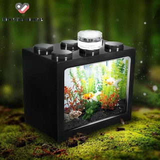 Bể cá mini có đèn LED