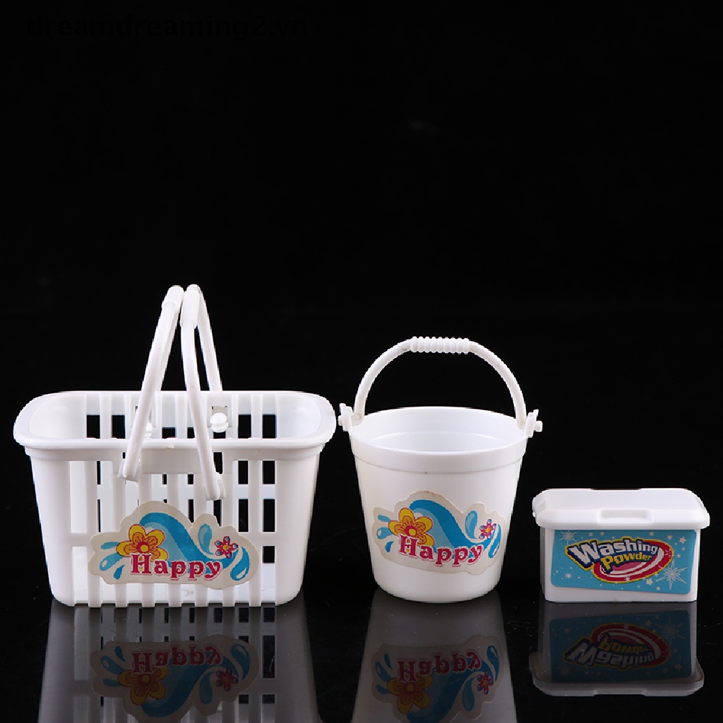 Bộ 7 Quần Áo Giặt Búp Bê Tiện Dụng