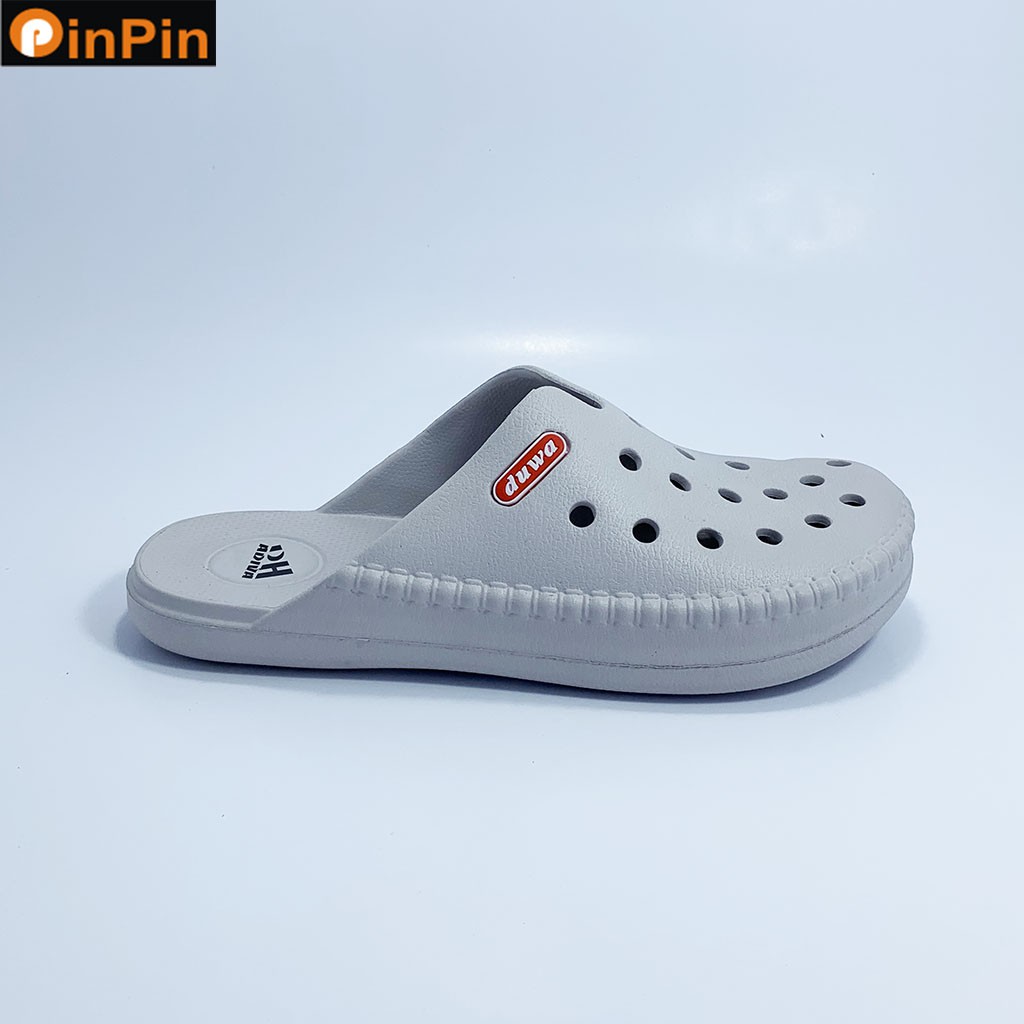 Dép đúc nam quai lỗ PinPin chất liệu eva nhẹ thoáng khí không thấm nước siêu phẩm đi mưa - dw084