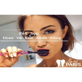 Bột than tre hoạt tính làm trắng răng