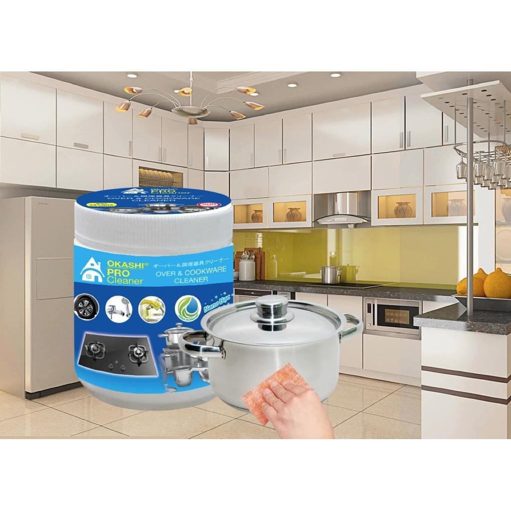 BỘT TẨY ĐA NĂNG OKASHI PRO, TẨY SẠCH MỌI VẾT BẨN