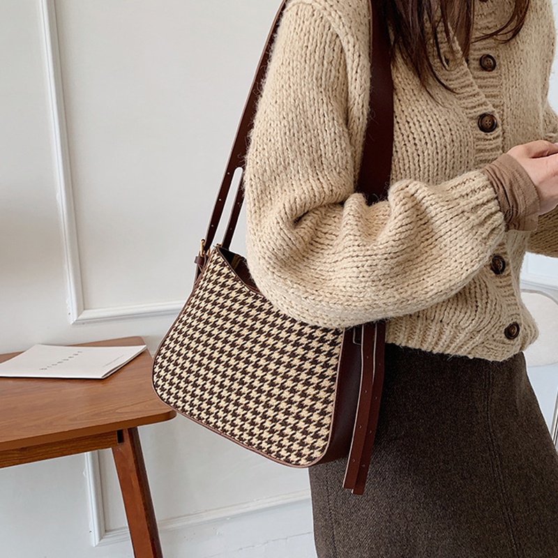 Túi Xách Đeo Vai Phong Cách Phương Tây Đơn Giản Cho Nữ