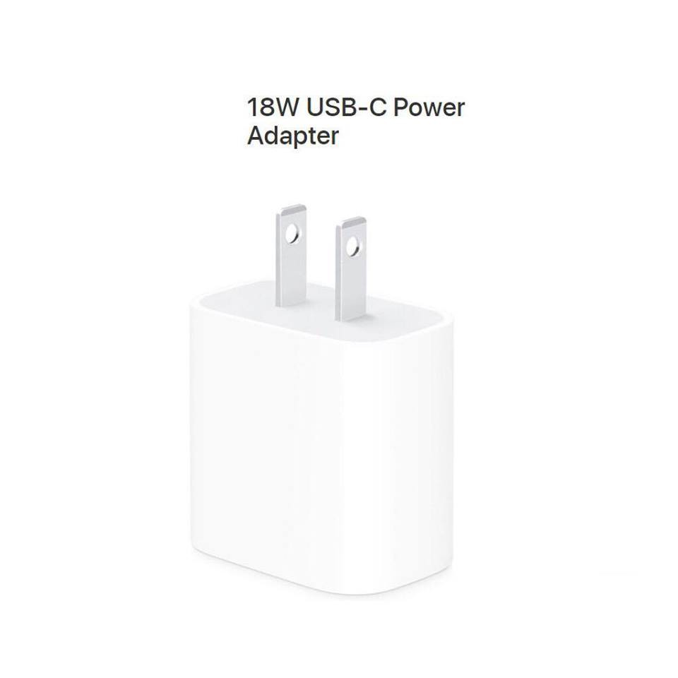 Củ Sạc Nhanh iPhone Zin Apple PD 18W USB-C To Lightning chuẩn Apple cho iphone 8/8P/X/XS/11/11Pro/11promax