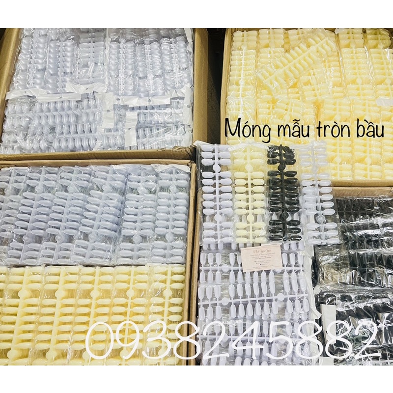 Móng Mẫu Form Tròn Bầu 240 Móng