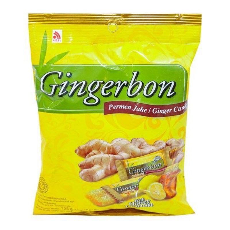 Kẹo Gừng Gingerbon 125g (31 viên)