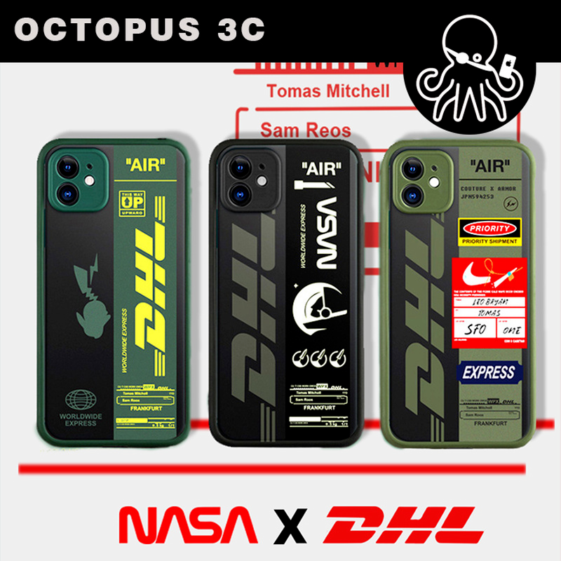 NIKE DHL NASA ốp điện thoại Mềm In Hình Máy Ảnh Cho Iphone 7 8 Plus Se 2020 11 Pro Max 6 6s Plus X Xs Max Xr Iphone 12 Pro Max 12 Mini