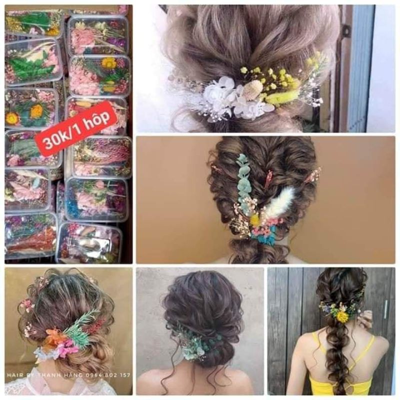 hoa khô tổng hợp lựa ngẫu nhiên 30k /1 hộp