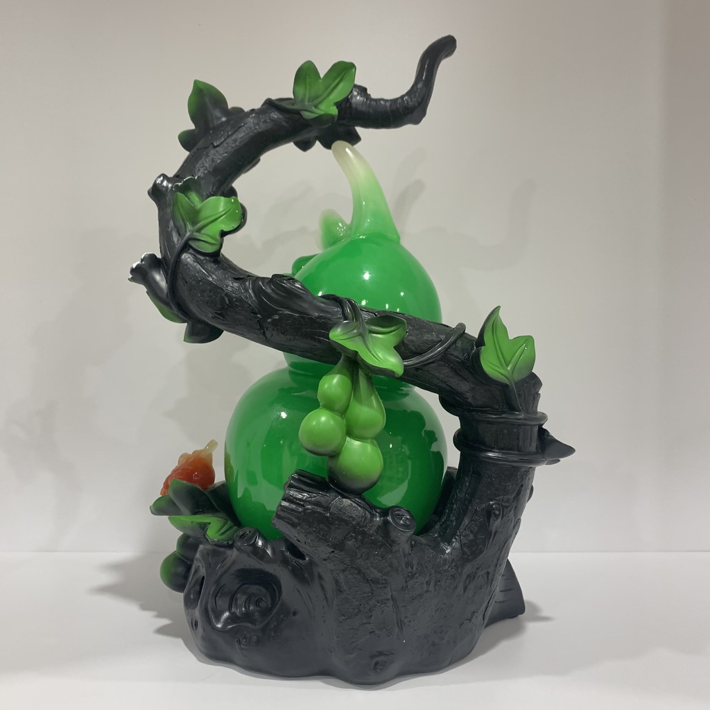 Hồ lồ chữ Phúc đặt trang trí kệ tủ T201, Hồ lô mang lại bình an và may mắn