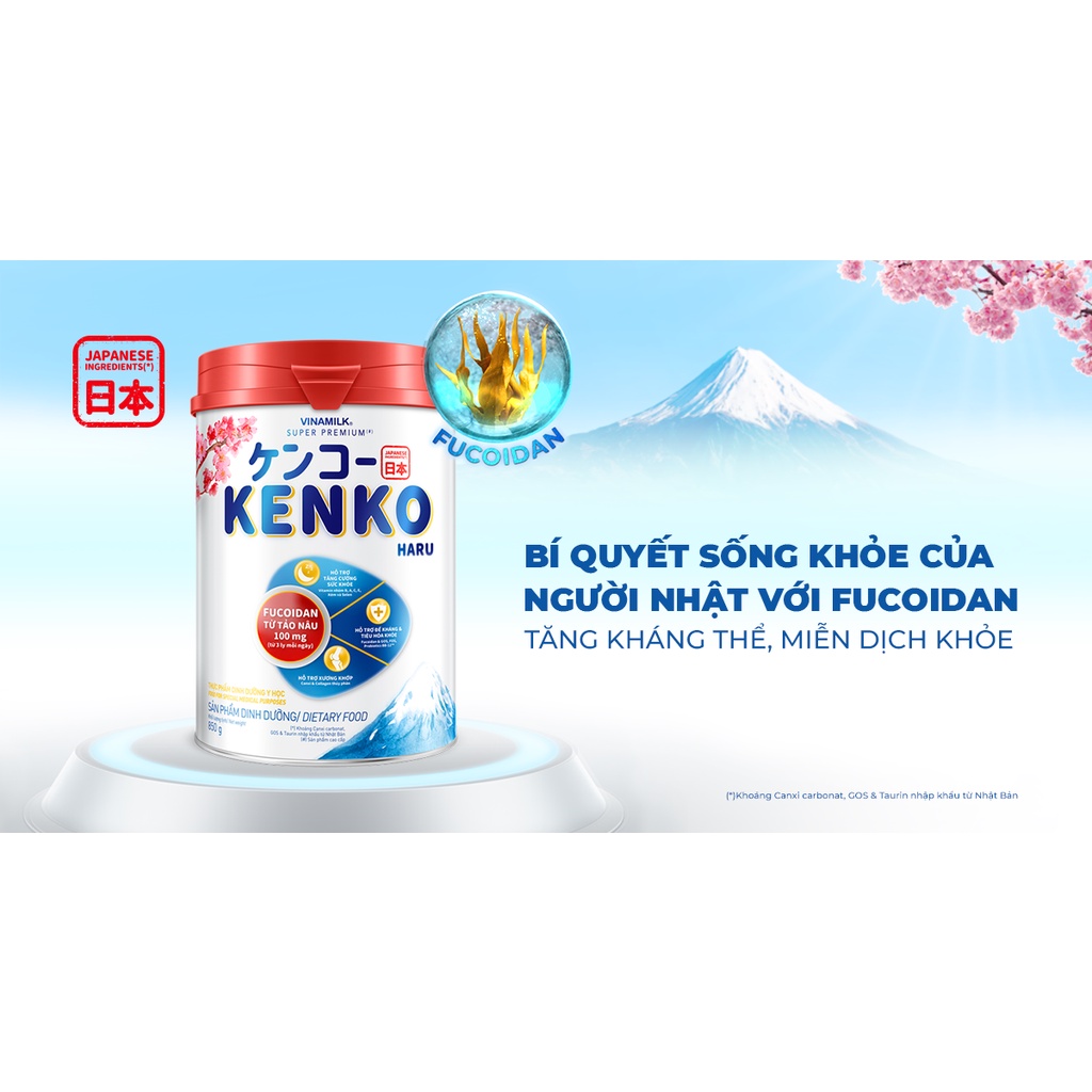 Sữa bột Vinamilk Kenko Haru 850g