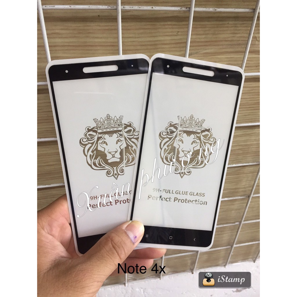 Dán cường lực Full màn Xiaomi Redmi Note 4/ Redmi Note 4X