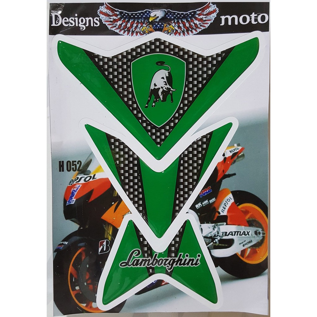 DECAL BỈNH XĂNG MÔ TÔ - 06