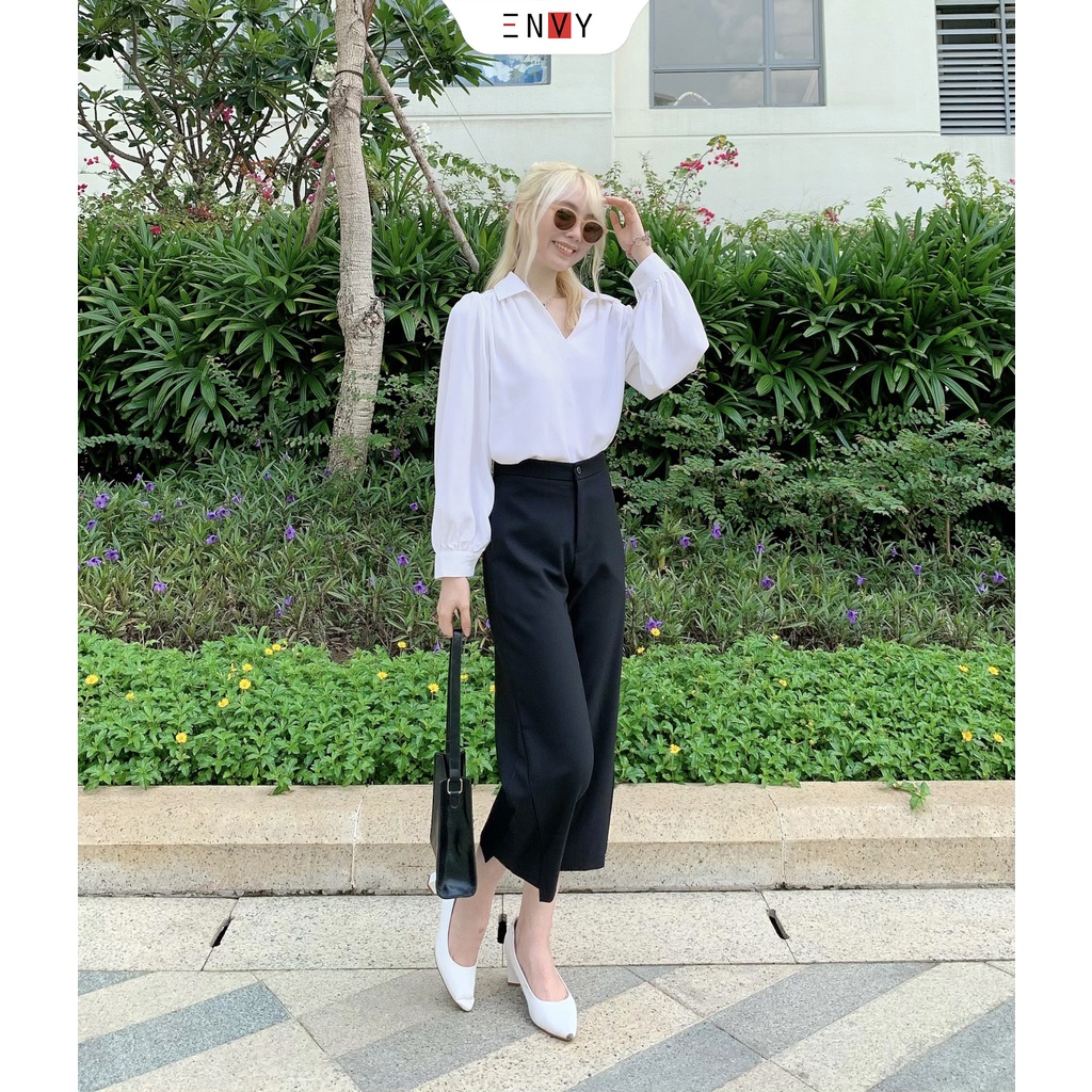 Quần nữ cotton lạnh Basic Pans ENVY QK0117