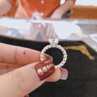 💥Nhẫn nữ đá full viền cực đẹp 💥
