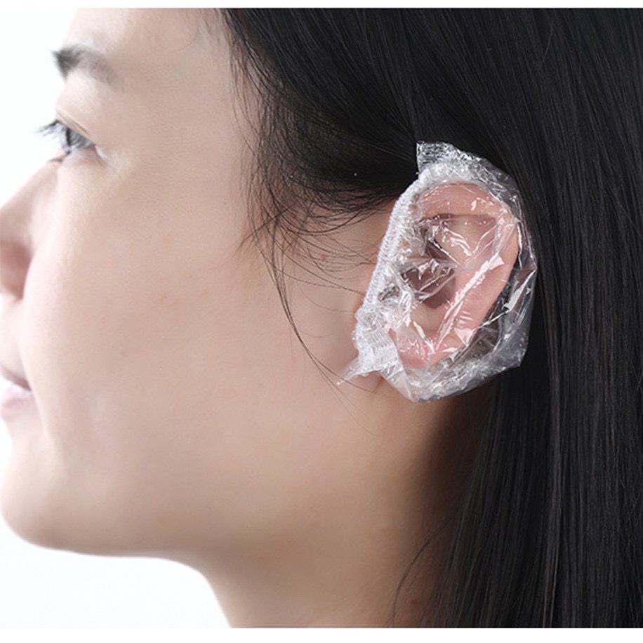 Chụp tai ninon giúp nhuộm tóc dễ dàng, lên màu đều và đẹp