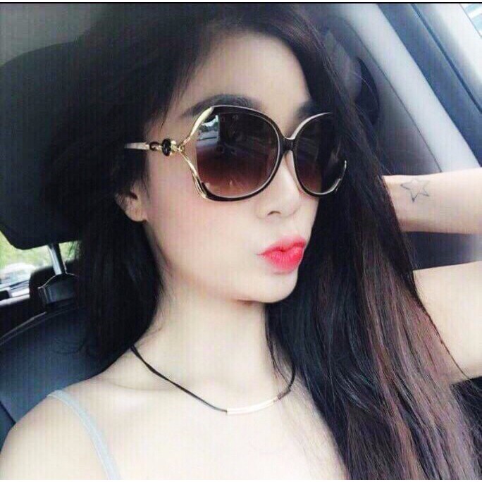 KÍNH MẮT NỮ Model DIO02R Màu Nâu Trà Thời Trang ST2S445