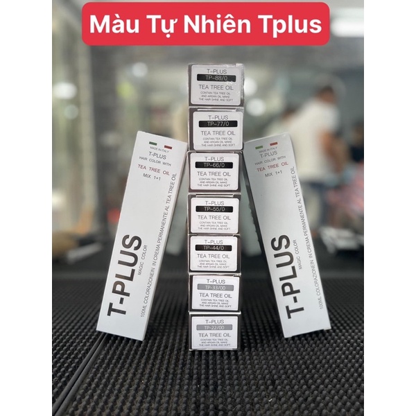 Thuốc Nhuộm Tóc Tplus,TNT Màu Hồng Tím Khói 99/6666 Fog Pink Hair Dye