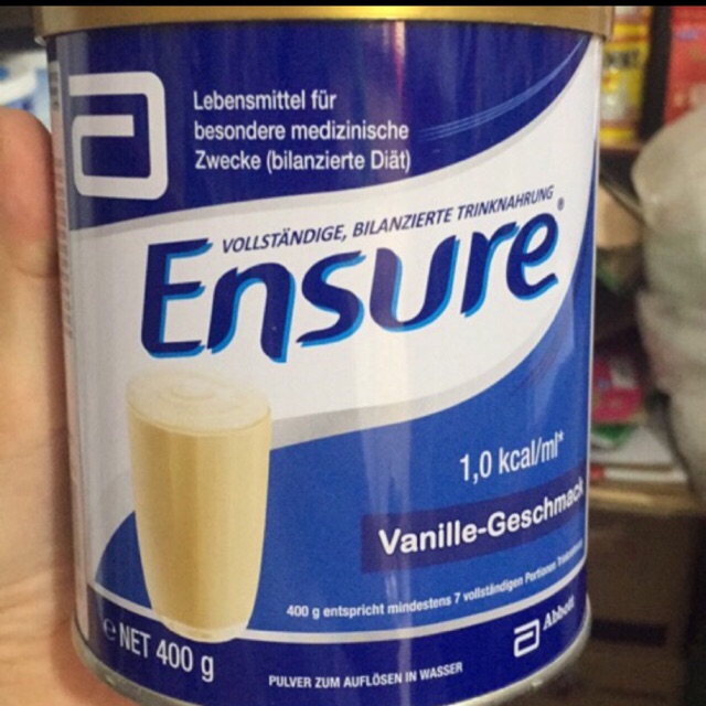 Sữa Ensure abbott của đức.