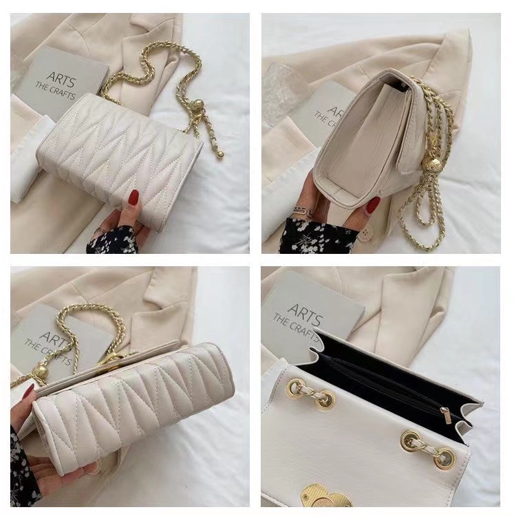 Túi Đeo Chéo Vai Họa Tiết Hình Thoi Mẫu Thời Trang Cao Cấp Sành Điệu Cho Nữ