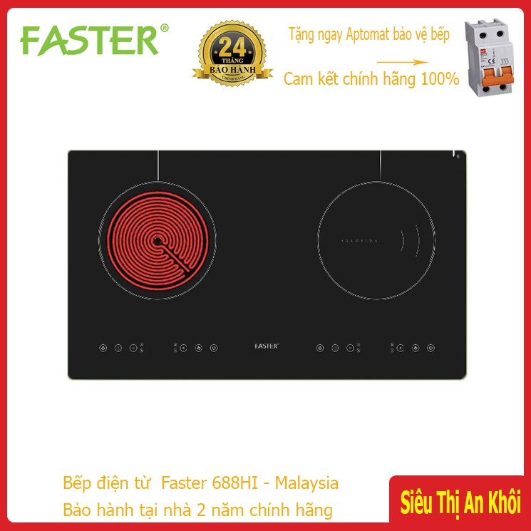 Bếp điện từ Faster 688HI Nhập khẩu Malaysia