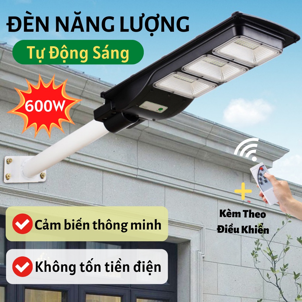 Đèn Năng Lượng Mặt Trời, Đèn Đường Có Diều Khiển ATILA SHOP.