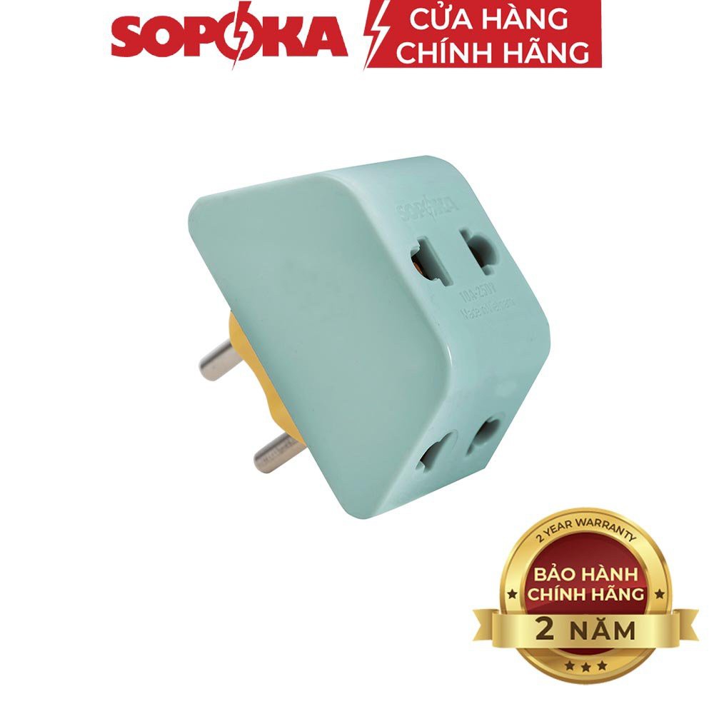 Đầu Nối Chia Điện Đa Năng 3 Cửa SOPOKA P11 P12 Chịu Tải