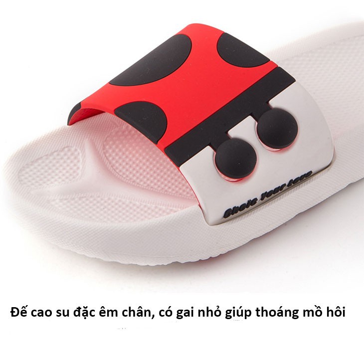 Dép Unisex Họa Tiết Con Bọ , Cực Xinh