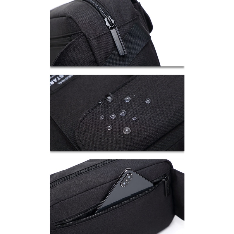 Túi Đeo Chéo Ngực Chống Thấm Nước Có Thể Điều Chỉnh Thời Trang Dành Cho Nam