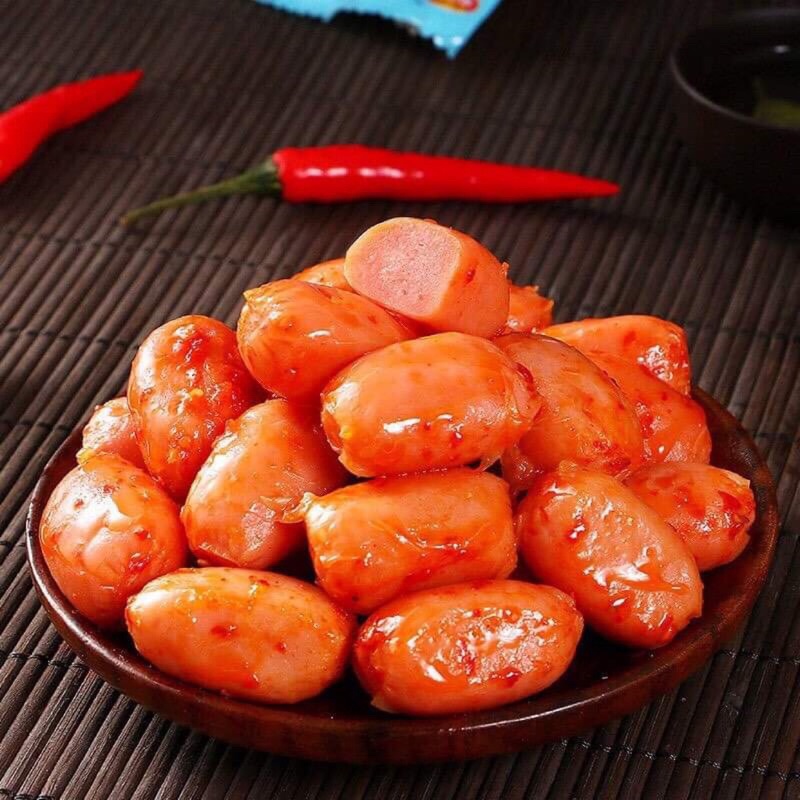 Xúc xích lạp sườn bi siêu ngon