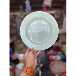 ĐĨA CẠN TRÒN HÀNG NHỰA FATACO MÀU XANH NGỌC