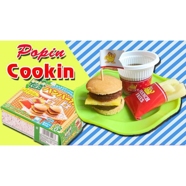 ( Bán sỉ ) Lốc 5 hộp Popin Cookin làm bánh Burger