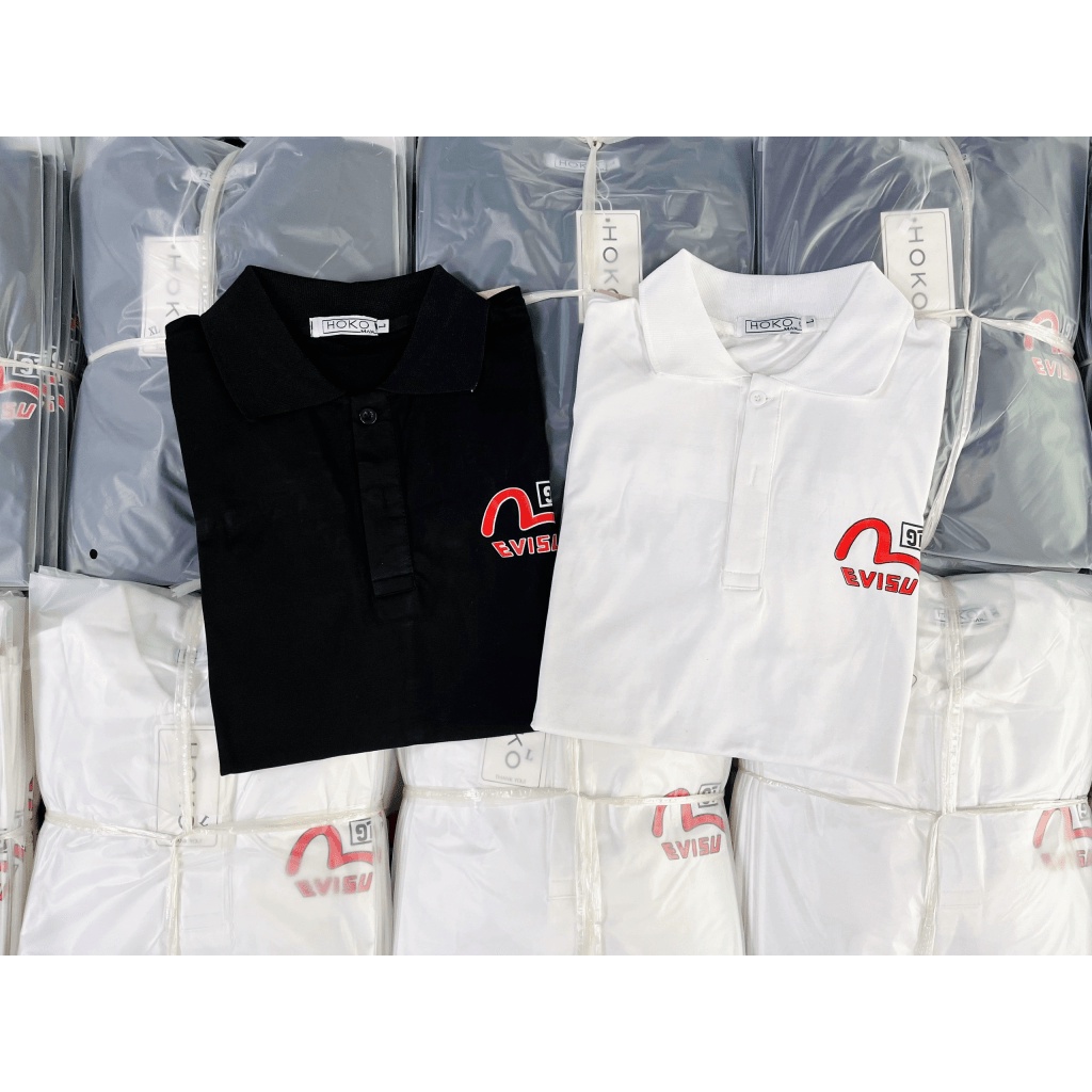 (MẪU MỚI) FREE SHIP ÁO THUN POLO CỔ SƠ MI IVISUS DARUMAN SIÊU ĐỈNH CÓ 2 MÀU TRẮNG ĐEN LỊCH LÃM CÁ TÍNH HHP FASHION