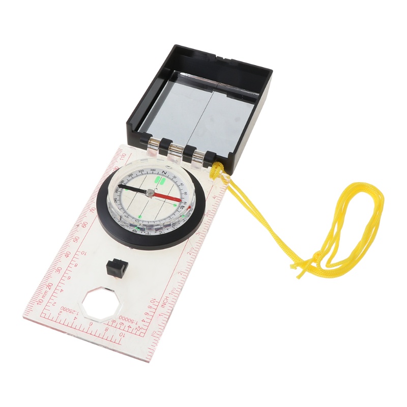 La Bàn Hướng Kèm Gương Soi Dùng Cho Hoạt Động Cắm Trại Ngoài Trời