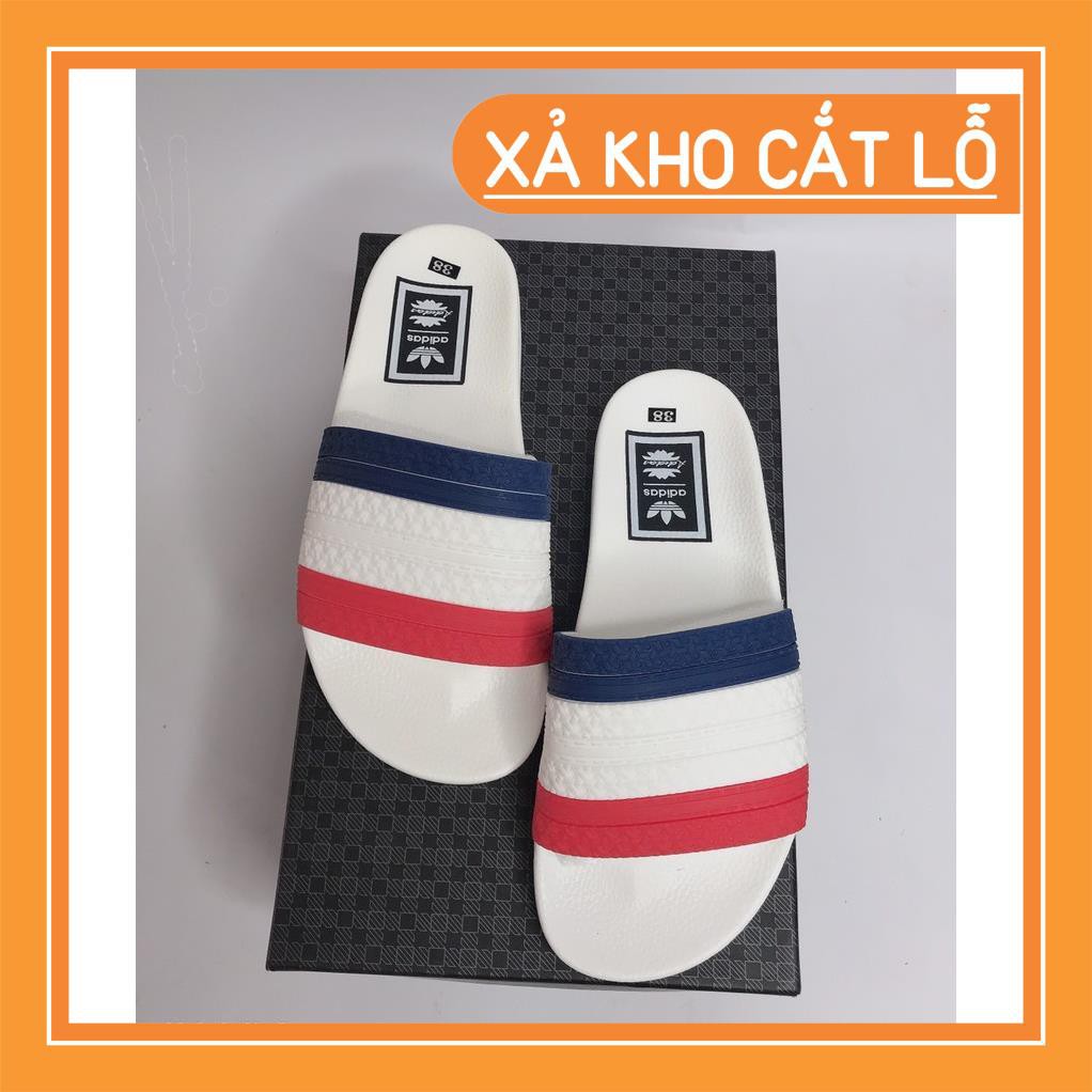 Dép Nam Quai Ngang Adidas 3 Sọc Siêu Hot, Dép Quai Ngang Nam Đi Chơi