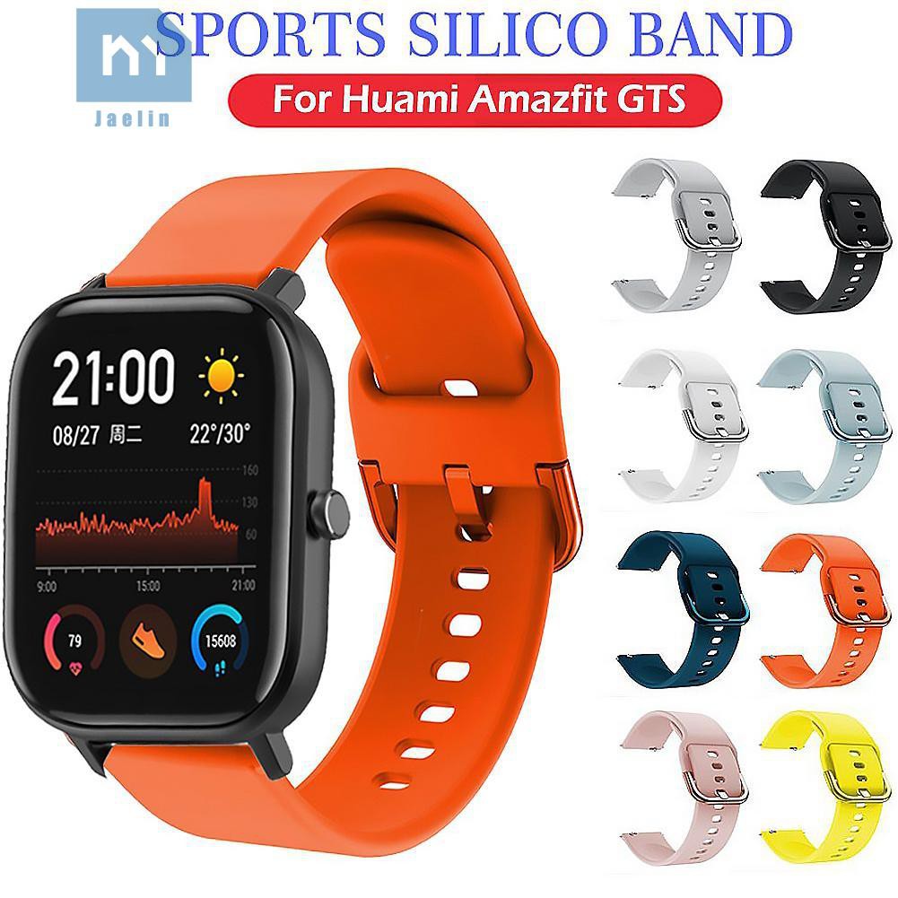 Dây Đeo Đồng Hồ Bằng Silicone 20mm Cho Amazfit Gts Garmin Move Vivomove Hr