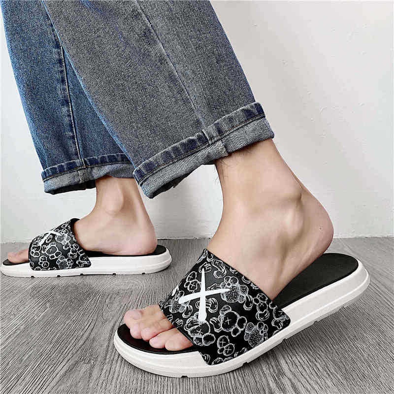 Dép quai ngang thời trang nam nữ Kaw XX phong cách ulzzang hàn quốc siêu Hot đi cực êm chân TH-21