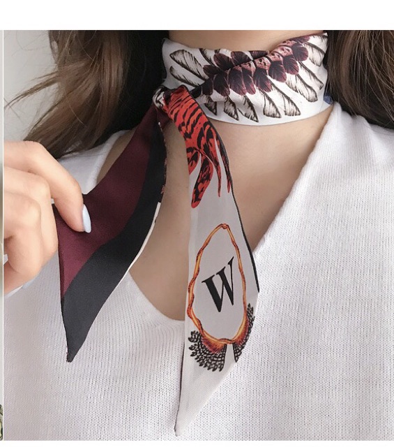 Khăn quấn túi xách chữ cái ( u,v,y,z,w) - Maben