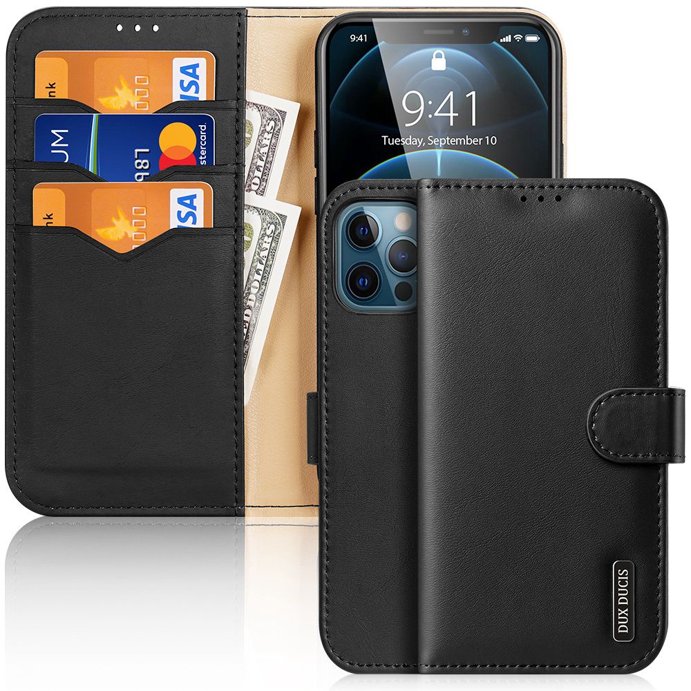 Bao Da Điện Thoại Dux Ducis Nắp Gập Từ Tính Tích Hợp Ví Và Giá Đỡ Cho iPhone 12 Pro Max 12 Mini