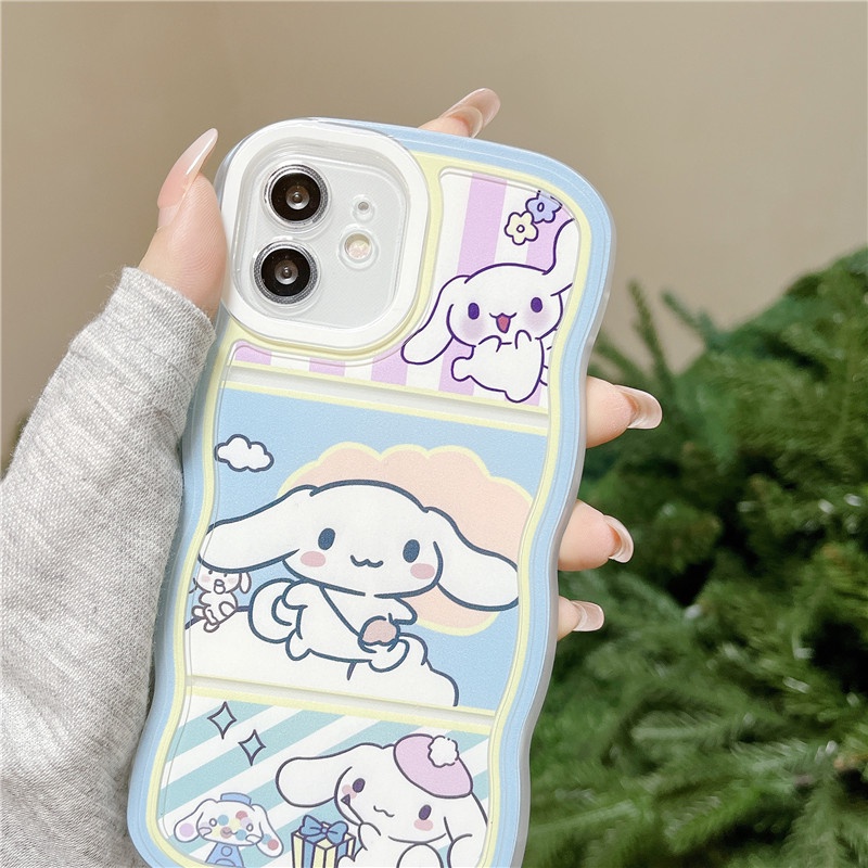 Ốp Điện Thoại Mềm Hình Thỏ Thắt Nơ Cho iPhone 13 12 11 Pro Max 6 6s 7 8 Plus X Xs Max XR