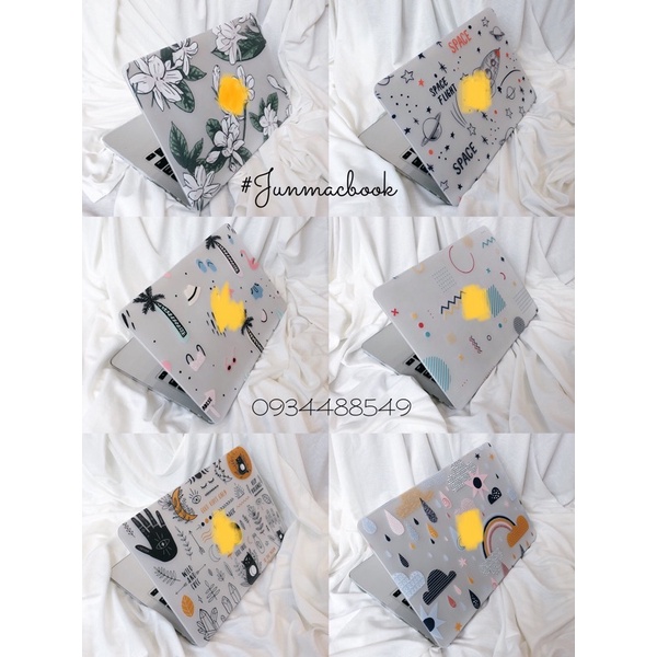 Ốp macbook trong in hình