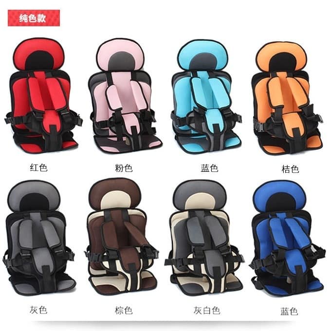 Ghế ngồi ô tô an toàn với các điểm cố định lên trên ghế và giữ chặt không cho bé té khi đi trên xe