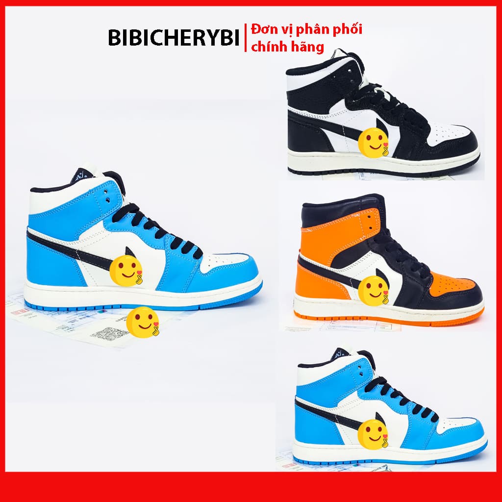 Giày jordan cổ cao đen giày jd jodan cổ cao thể thao nam nữ BG01
